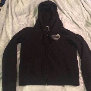 PINK VS Sparkle Full Zip Jacket